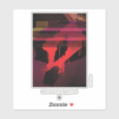 Sticker Qu'est-ce qu'une coupe vide ? (Feuille)