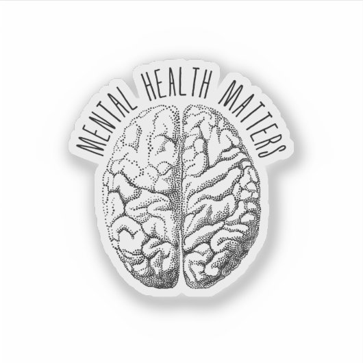 Sticker Questions de santé mentale (Devant)
