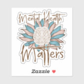 Sticker Questions de santé mentale (Feuille)
