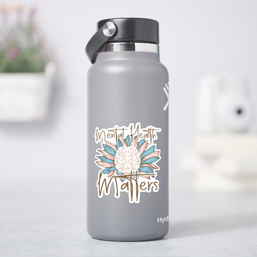 Sticker Questions de santé mentale (HydroFlask)