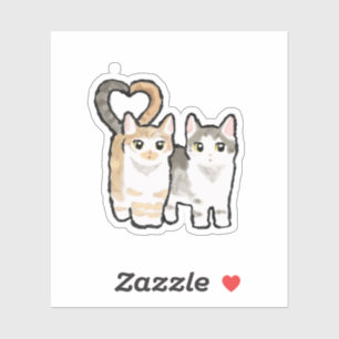 Sticker Queue d'amour