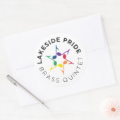 Sticker quintette en laiton (Enveloppe)