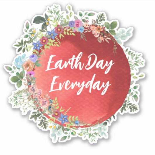 Sticker quotidien EarthDay (Devant)