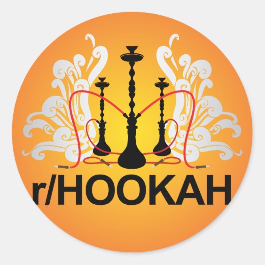 Sticker r/Hookah (Devant)