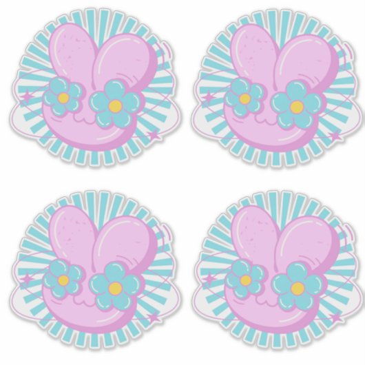 Sticker Rabbit (Devant)