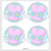 Sticker Rabbit (Feuille)