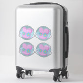 Sticker Rabbit (Sur valise)