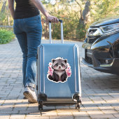 Sticker Raccoon à la farce (Valise Insitu)