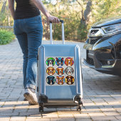 Sticker Races de chiens (Valise Insitu)