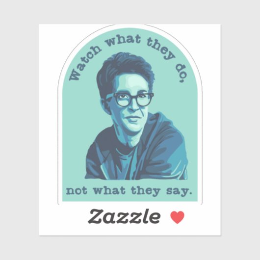 Sticker Rachel Maddow (Feuille)