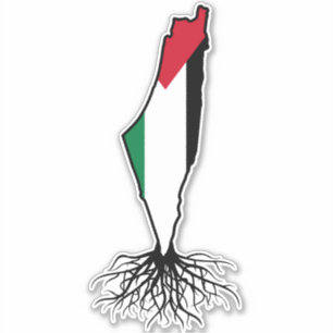 Sticker racines palestiniennes