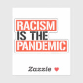 Sticker Racism (Feuille)