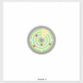 Sticker Radar (Feuille)
