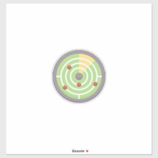 Sticker Radar (Feuille)