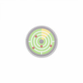 Sticker Radar (Devant)