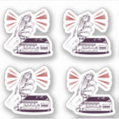 Sticker Radio amateur (Devant)