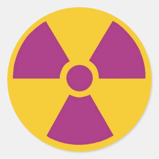 Sticker radioactif (Devant)