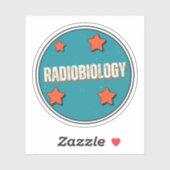 Sticker Radiobiologie (Feuille)