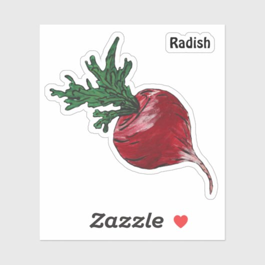 Sticker Radish (Feuille)