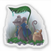 Sticker Rain Mouse |  (Devant)