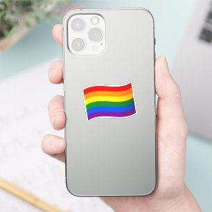 Sticker Rainbow Flag Gay pride LGBTQ sortie et fière
