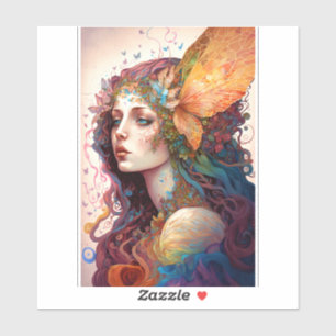 Sticker Rainbow Goddess Imaginaire Art