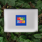 Sticker Rainbow Hello Friend