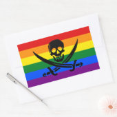 Sticker Rainbow Pirate Pride (Enveloppe)