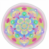 Sticker Rainbow Song Mandala (Devant)
