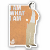 Sticker Rajesh | Je suis ce que je suis (Devant)