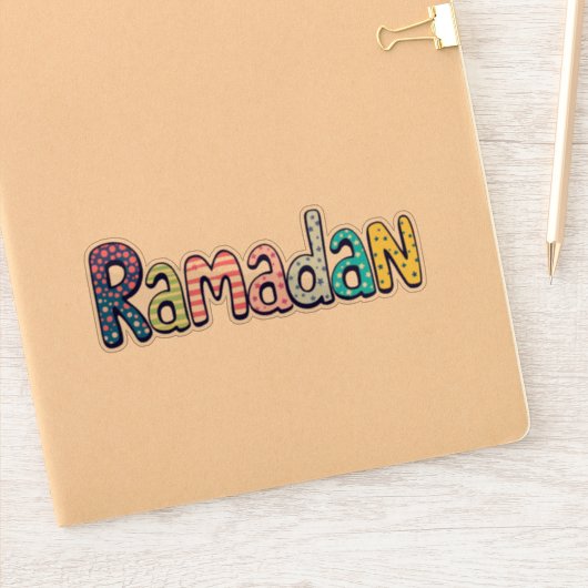 Sticker Ramadan (Carnet)