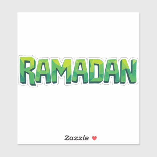 Sticker Ramadan (Feuille)