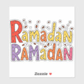 Sticker Ramadan (Feuille)