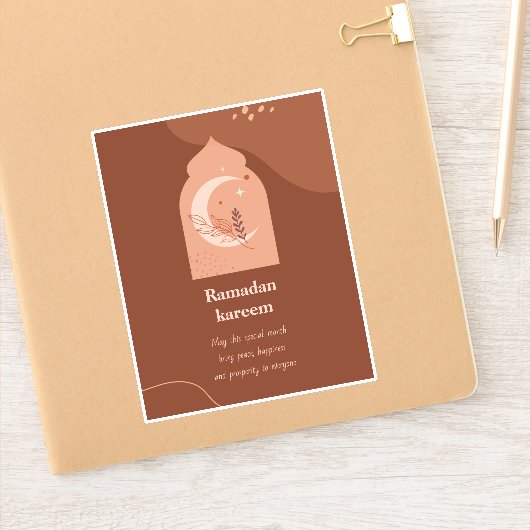 Sticker Ramadan Kareem (Carnet)
