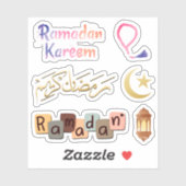 Sticker Ramadan Kareem | Moubarak (Feuille)