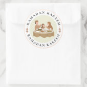 Sticker Ramadan Kareem Pour Cadeau (Sac)