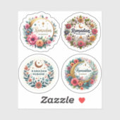 Sticker Ramadan Moubarak (Feuille)