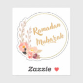 Sticker Ramadan Mubarak 5 (Feuille)