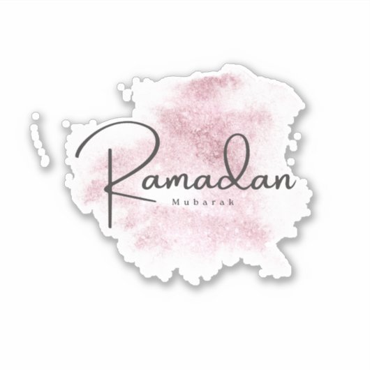 Sticker Ramadan Mubarak karem (Devant)
