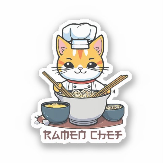 Sticker Ramen Chef (Recto)