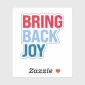 Sticker Ramenez la joie (Feuille)