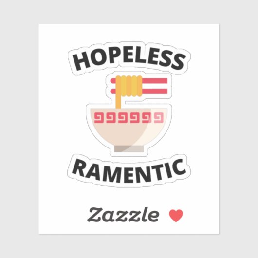 Sticker Ramentic sans espoir (Feuille)