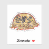 Sticker Rancho Père Noël Margarita Californie (Feuille)