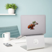 Sticker Rango Chameleon Reptiles (Ordinateur portable sur le bureau)