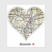 Sticker Rapides du Wisconsin (Feuille)