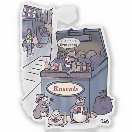 Sticker Rascals Custom (Devant)