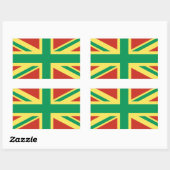Sticker Rasta Flag UK (Feuille)