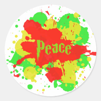 Sticker Rasta Peace