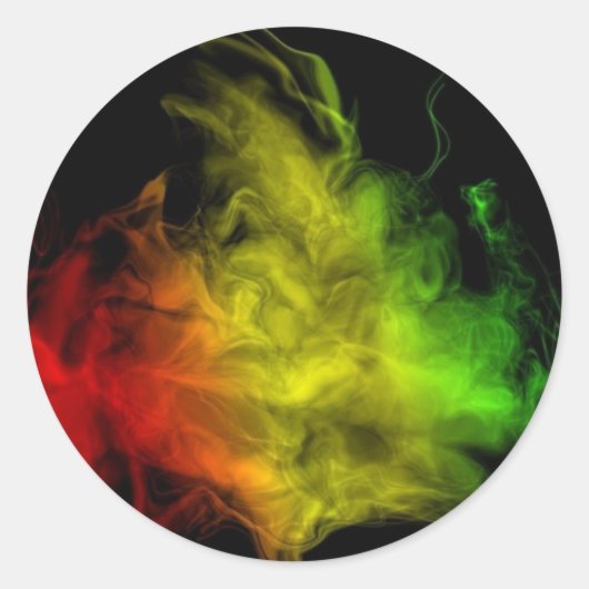Sticker Rasta Smoke (Devant)
