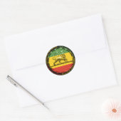Sticker Rastagearshop Reggae Lion de Juda (Enveloppe)